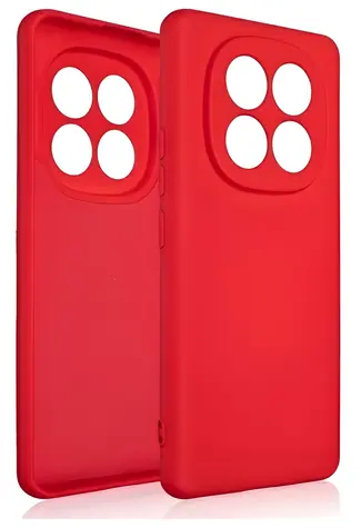 Beline Silicone Case červená / Zadní kryt / Xiaomi Redmi Note 14 Pro+ 5G / silikonový