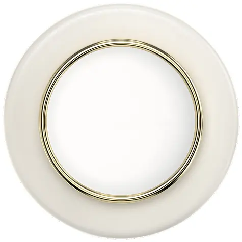 PopSockets Round Luxe Coconut Creme Enamel MagSafe béžová / Držák do ruky pro smartphone / MagSafe