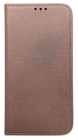NoName Smart Magnet Book Samsung Galaxy A05s růžovo-zlatá / Pouzdro / Flip / Magnetické zavírání