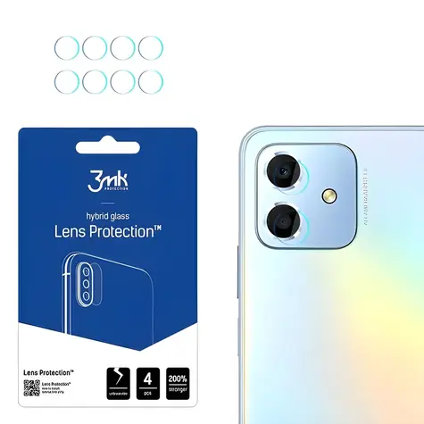 3mk Lens Protection Honor Play 6C / Sklo na fotoaparát / hybridní / 4 ks