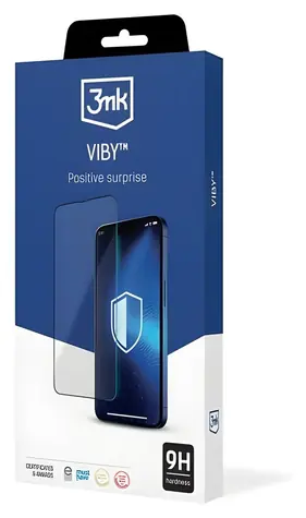 3mk VibyGlass / Ochranné sklo / Apple iPhone 15 / 9H / 0,33 mm