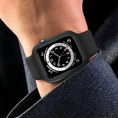 Araree Aero Apple Watch 40 mm černá / Ochranný kryt / Apple Watch 4/5/6/SE/SE2 / Polykarbonát