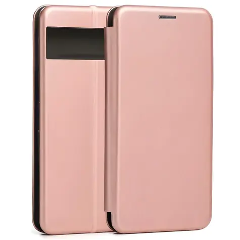 Beline Magnetic pouzdro pro Google Pixel 7 Pro růžové zlato / Pouzdro / Flip / magnetické / Peněženka, stojánek