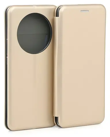 Beline Magnetic Honor Magic6 Lite zlatá / Pouzdro typu kniha / Magnetické zapínání / Umělá kůže
