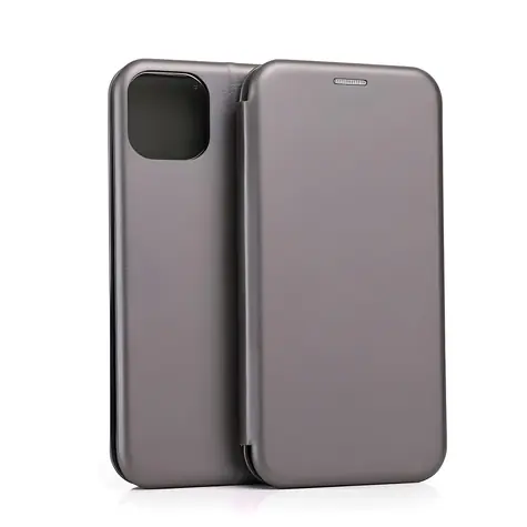 Beline Book Magnetic ocelová / Pouzdro typu kniha / Apple iPhone 15 Plus / Magnetické, TPU a umělá kůže