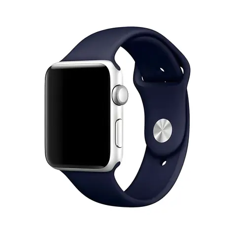 Mercury Silikonový řemínek Apple Watch 42/44/45 mm tmavě modrá / Řemínek / Silikon