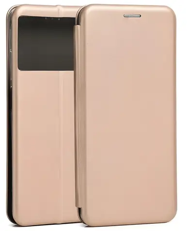 Beline Book Magnetic Xiaomi Poco M5 zlaté / Pouzdro typu kniha / Magnetické zavírání / TPU, umělá kůže