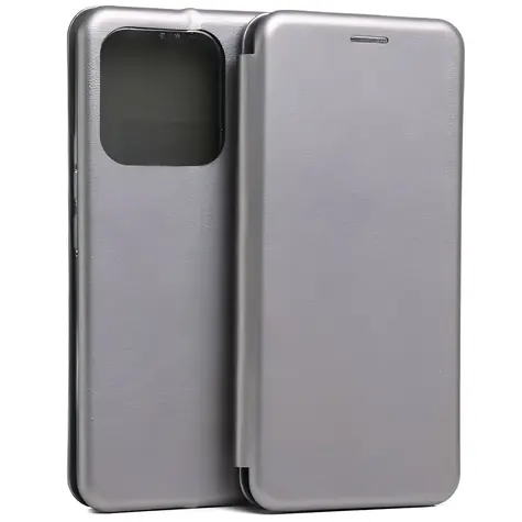 Beline Book Magnetic pouzdro pro Xiaomi 13 Pro ocelová / Pouzdro / Flipové / Peněženka, stojánek