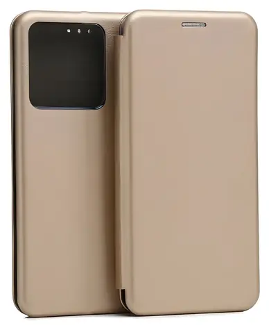 Beline Book pouzdro Xiaomi Redmi Note 13 5G zlatá / Pouzdro / Magnetické zavírání / Peněženka
