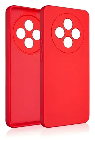 Beline Silicone Case červená / Zadní kryt / Oppo Reno 12F 5G