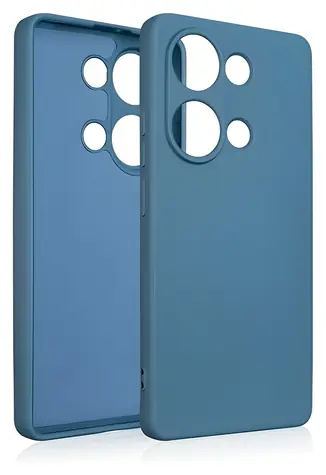 Beline Silicone Case POCO M6 Pro 4G modrá / Silikonový kryt / Silikon / Bezdrátové nabíjení