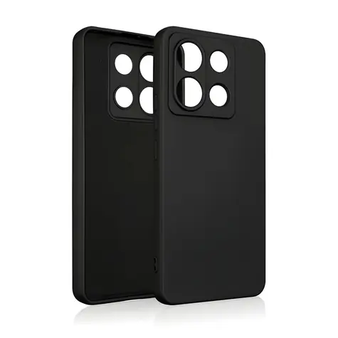 Beline Silicone Poco X6 černá / Zadní kryt / Silikonový