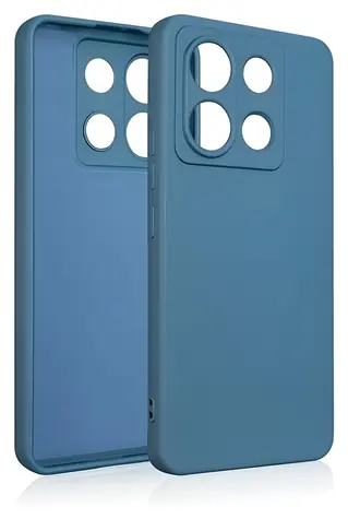 Beline Silicone Poco X6 modrá / Zadní kryt / Silikonový
