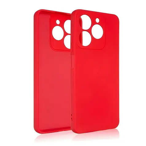 Beline Silicone Case červená / Zadní kryt / Realme C63