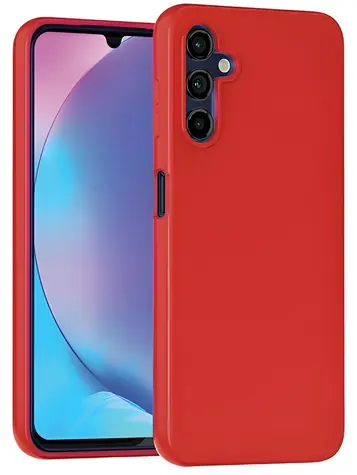 Mercury Soft pro Samsung Galaxy A15 4G/5G červená / Pouzdro / TPU / Matné provedení