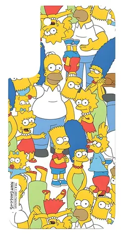 SAMSUNG Rámeček Simpsonovi Mix pro Galaxy S22+ bílá / Rámeček / Pro Frame Cover