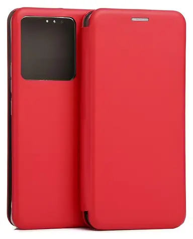 Beline Book Magnetic Xiaomi Redmi Note 13 Pro 5G červená / Pouzdro / Flipové / Magnetické zavírání / Kapsa na karty