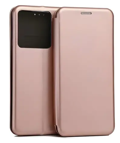 Beline Book Magnetic pouzdro Xiaomi Redmi Note 13 Pro 5G růžovozlatá / Pouzdro / Flip / Magnetické zavírání