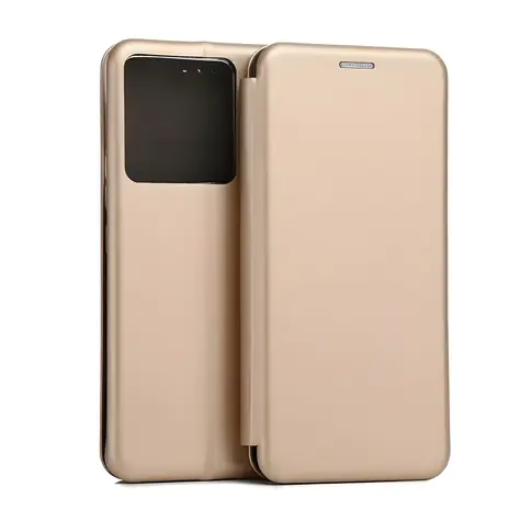 Beline Book Magnetic pouzdro Xiaomi Redmi Note 13 Pro 5G zlatá / Pouzdro / Flip / Magnetické zavírání