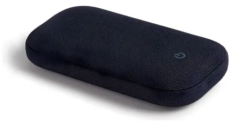 Lexon PowerSound tmavě modrá / Powerbanka / 5000 mAh / Bluetooth reproduktor / bezdrátové nabíjení Qi