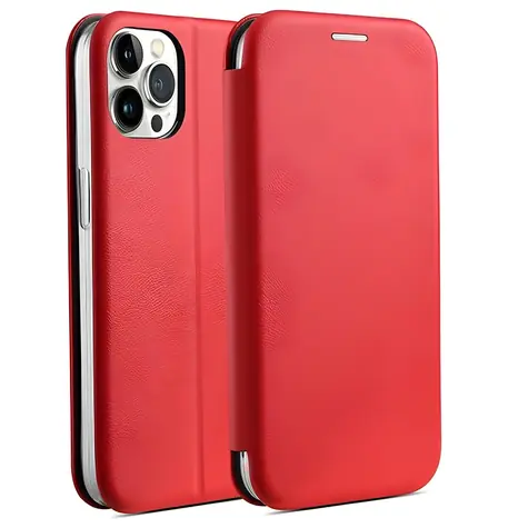 Beline Book Magnetic iPhone 14 Pro Max červená / Pouzdro / typu kniha / Apple iPhone 14 Pro Max 6.7