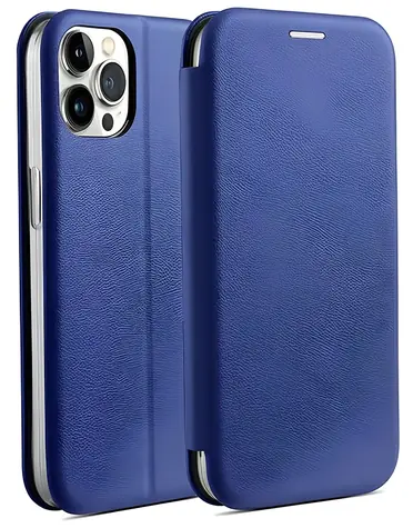 Beline Book Magnetic modrá / Pouzdro / Apple iPhone 14 Pro Max / Peněženka / Magnetické