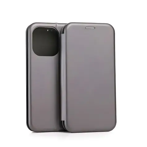 Beline Book Magnetic ocelová / Pouzdro typu kniha / Apple iPhone 15 Pro / Magnetické, TPU a umělá kůže