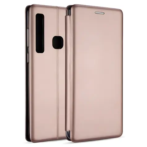Beline Book Magnetic pro Apple iPhone XR růžové zlato / Pouzdro typu kniha / Magnetické zapínání