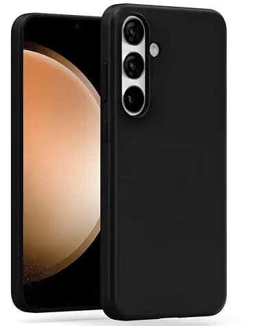 Mercury Soft pouzdro pro Samsung Galaxy S23 FE (S711) černá / Pouzdro / Matný povrch / TPU