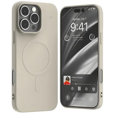 Mercury Semi-Silicone MagSafe kryt pro iPhone 16 Pro Max Stone Gray / Pouzdro / Silikonové / MagSafe