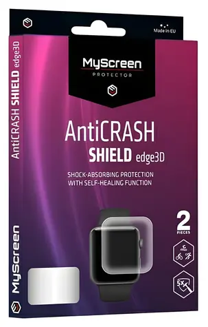 MyScreen AntiCRASH SHIELD edge3D / Ochranná fólie / Apple Watch 7/8 41 mm / 2 ks