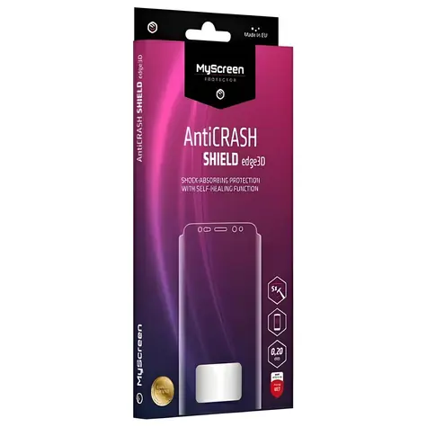 MyScreen AntiCRASH SHIELD Edge3D Samsung Galaxy M15 5G / Ochranná fólie / TPU / samoregenerační / 2 ks