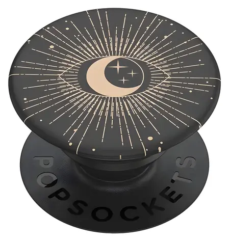 PopSockets All Seeing Gen.2 černá / Držák telefonu / Úchyt na prst / Univerzální