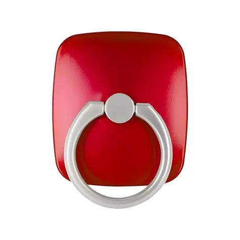 Mercury Wow Ring červená / Držák na telefon / otočný 360° / samolepicí
