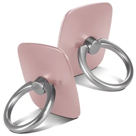 Mercury Wow Ring růžové zlato / Prstenový držák na mobil / otočný 360° / samolepicí