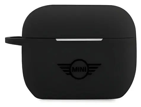 Mini Morris Silicone Collection AirPods Pro černá / Pouzdro / silikonové / s poutkem na šňůrku