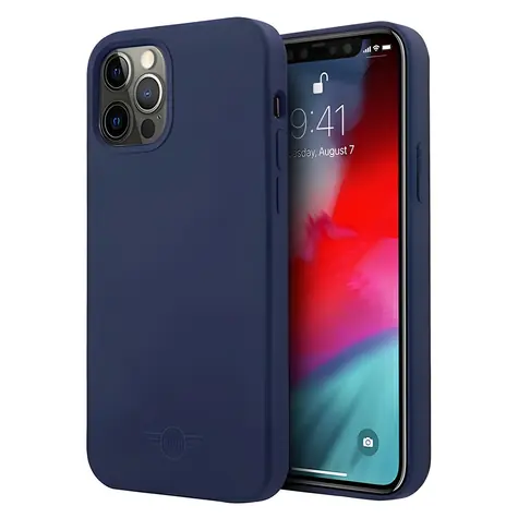 Mini MIHCP12LSLTNA tmavě modrá / Ochranný kryt / Apple iPhone 12 Pro Max 6,7