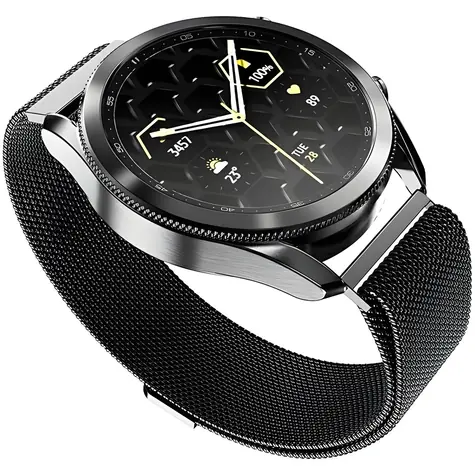 Mercury Mesh Strap Apple Watch 38/40/41 mm černá / Řemínek / Síťovaný / Nerezová ocel / Magnetické zapínání