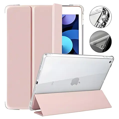 Mercury Clear Back Cover světle růžová / Flipové pouzdro / pro Apple iPad 10.9