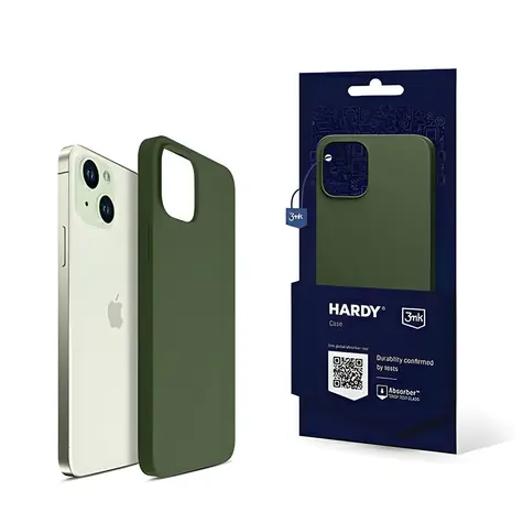 3mk Hardy Case iPhone 15 Plus, 14 Plus zelená / Kryt / 6,7