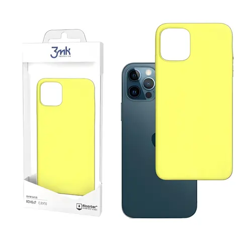 3mk Matt Case Apple iPhone 12 Pro Max limetková / Ochranný kryt