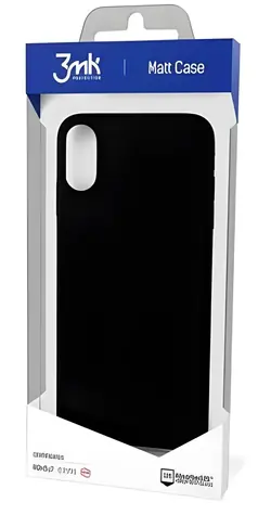 3mk Matt Case černá / Zadní kryt / Oppo Reno 12 Pro