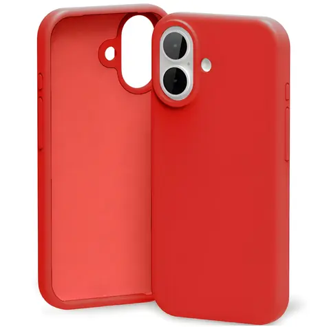 Mercury Silicone Case červená / Silikonový kryt / Apple iPhone 17