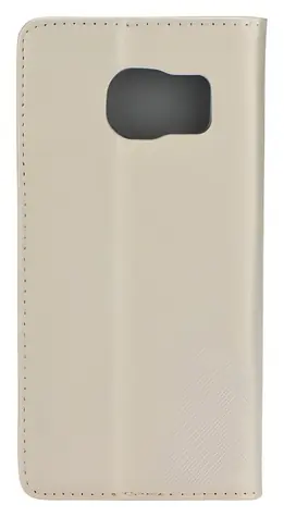 NoName Smart Magnet Book Samsung Galaxy S23 Ultra zlatá / Pouzdro / Flipové / Peněženka / Magnetické zavírání