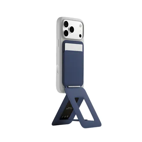 Moft Movas Snap Tripod Navy Blue / Peněženka a stojánek / MagSafe / Tripod / Vegan Leather
