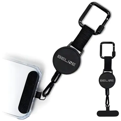 Beline Bezpečnostní šňůrka na telefon černá / Šňůrka na telefon / Univerzální / cca 60 cm