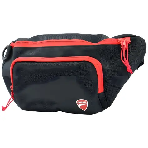 Ducati Ledvinka černá / Ledvinka / univerzální / nastavitelný popruh / prodyšný zadní panel