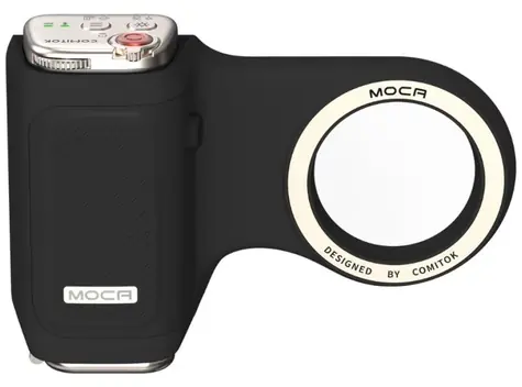 Comitok Moca černá / Fotografická rukojeť pro iPhone / MagSafe / stabilizace fotografování