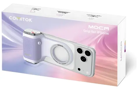 Comitok MOCA fialová / Grip pro iPhone / MagSafe