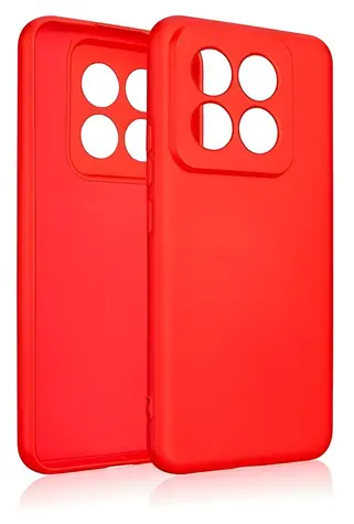 Beline Silicone Case červená / Kryt / Xiaomi 14 Pro / Silikon